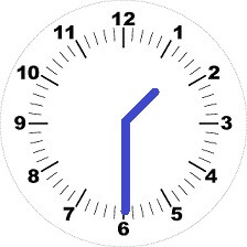 1.30 sat i - half past one o'clock in Serbian