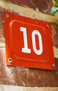 10 – deset – number ten in Serbian