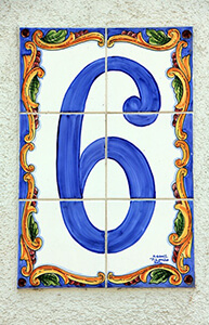 6 - šest - Number six in Serbian