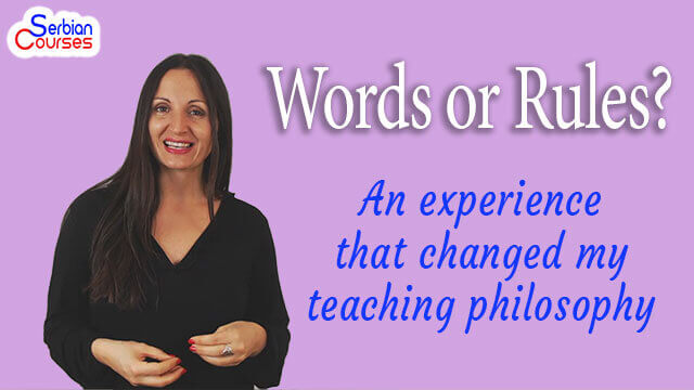 Vocabulary vs Grammar: An experience that changed my teaching philosophy