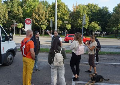 Polazak na ekskurziju - Letnja škola srpskog jezika Serbonika