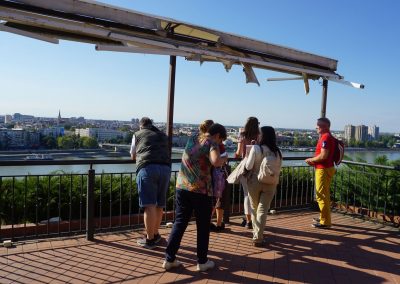 Pogled na Dunav i Novi Sad - Letnja škola srpskog jezika Serbonika